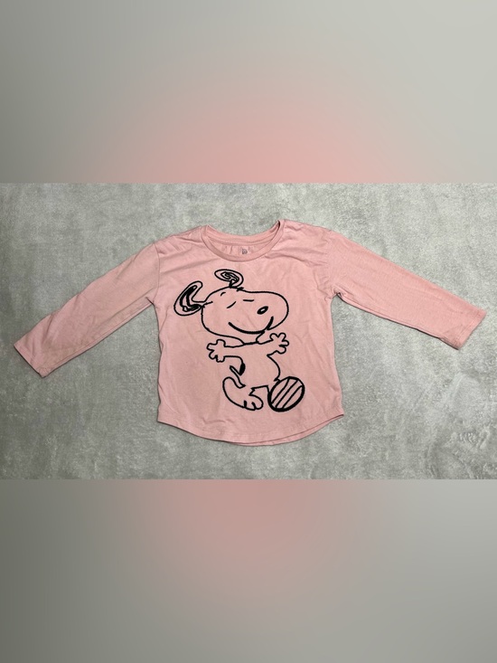 GAP Other - GAP Pink Embroidered Snoopy Dance Long Sleeve